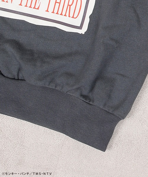 MARKEY'S(マーキーズ)の「【ルパン三世】別注プリントトレーナー(スウェット・キッズ・ブラック/チャコール/レッド/ブラウン/エメラルド/オフホワイト・150/140/120/110/100/90/80/130)」の12枚目の写真