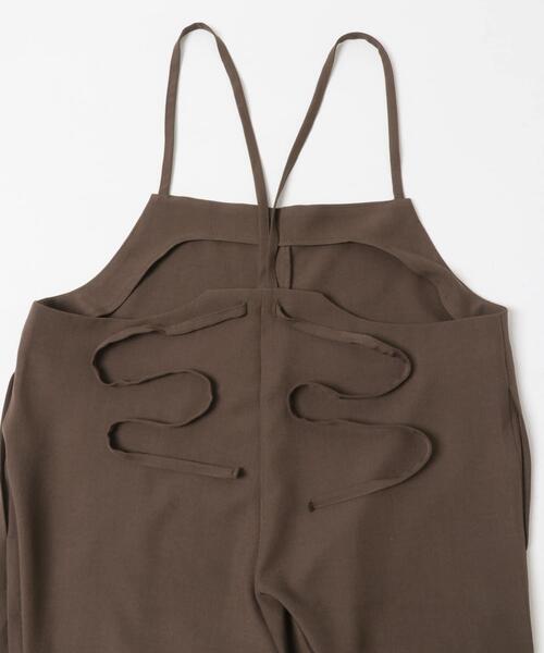 ITEMS URBANRESEARCH(アイテムズ アーバンリサーチ)の「ルーズサロペット(サロペット/オーバーオール・レディース・チャコールグレー/ブラウン・FREE)」の5枚目の写真