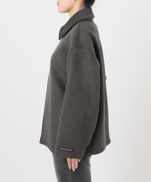 JOURNAL STANDARD relume（ジャーナルスタンダード　レリューム）の「スーパーファインビーバージップショート（その他アウター・レディース・チャコールグレー・FREE）」の11枚目の写真