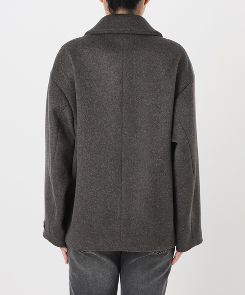 JOURNAL STANDARD relume（ジャーナルスタンダード　レリューム）の「スーパーファインビーバージップショート（その他アウター・レディース・チャコールグレー・FREE）」の15枚目の写真