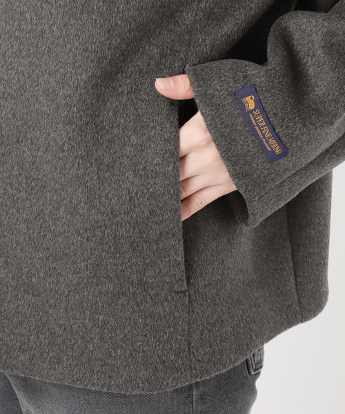 JOURNAL STANDARD relume（ジャーナルスタンダード　レリューム）の「スーパーファインビーバージップショート（その他アウター・レディース・チャコールグレー・FREE）」の16枚目の写真