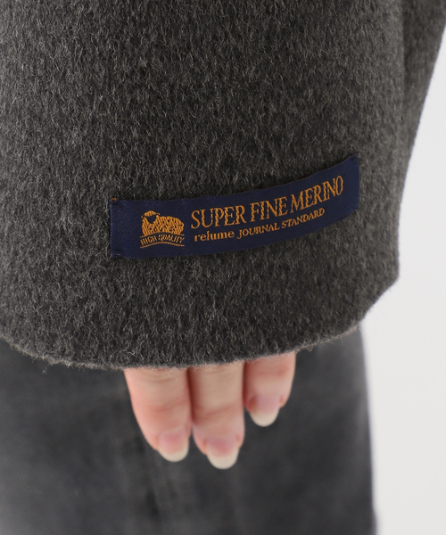 JOURNAL STANDARD relume（ジャーナルスタンダード　レリューム）の「スーパーファインビーバージップショート（その他アウター・レディース・チャコールグレー・FREE）」の19枚目の写真