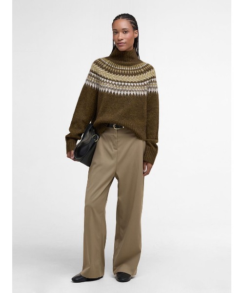 Barbour（バブアー）の「Lorrie パンツ（オーバーサイズフィット）（その他パンツ・レディース・ベージュ・6/8）」の2枚目の写真