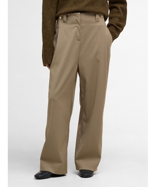 Barbour（バブアー）の「Lorrie パンツ（オーバーサイズフィット）（その他パンツ・レディース・ベージュ・6/8）」の3枚目の写真