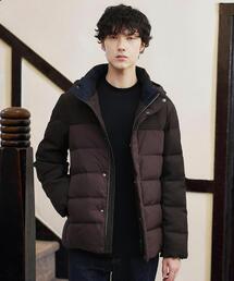 TAKEO KIKUCHI（タケオキクチ）の「カラーコンビ ダウンブルゾン（ダウンジャケット/コート）」