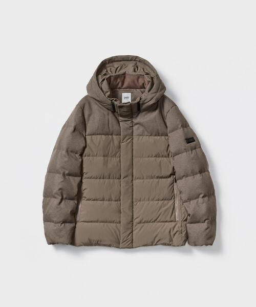 TAKEO KIKUCHI（タケオキクチ）の「カラーコンビ ダウンブルゾン（ダウンジャケット/コート・メンズ・ブラック系4/ブラウン系その他2/ネイビー系4/ブラウン系その他6/ブラック系1・04/03/02/01）」の6枚目の写真