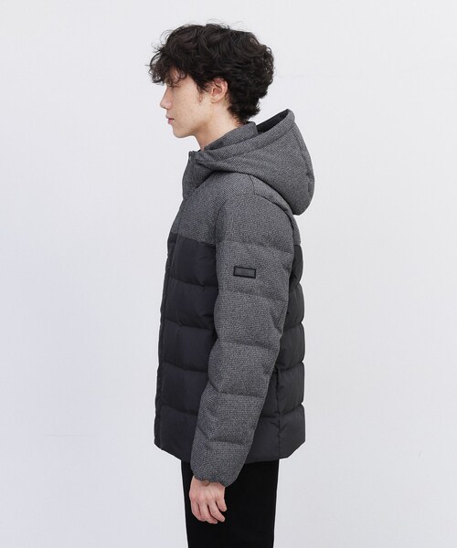 TAKEO KIKUCHI（タケオキクチ）の「カラーコンビ ダウンブルゾン（ダウンジャケット/コート・メンズ・ブラック系4/ブラウン系その他2/ネイビー系4/ブラウン系その他6/ブラック系1・04/03/02/01）」の13枚目の写真