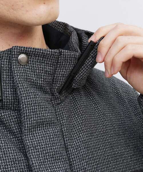 TAKEO KIKUCHI（タケオキクチ）の「カラーコンビ ダウンブルゾン（ダウンジャケット/コート・メンズ・ブラック系4/ブラウン系その他2/ネイビー系4/ブラウン系その他6/ブラック系1・04/03/02/01）」の20枚目の写真