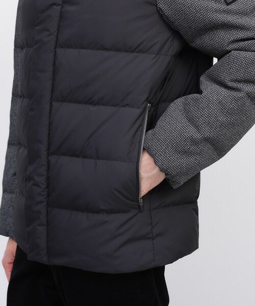 TAKEO KIKUCHI（タケオキクチ）の「カラーコンビ ダウンブルゾン（ダウンジャケット/コート・メンズ・ブラック系4/ブラウン系その他2/ネイビー系4/ブラウン系その他6/ブラック系1・04/03/02/01）」の22枚目の写真