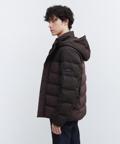 セール】カラーコンビ ダウンブルゾン（ダウンジャケット/コート