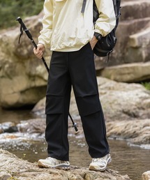 aimoha(�A�C���n)�̃��C���[�h�f�U�C�� ���C�h�J�[�S�p���c/Layered design wide cargo pants(�J�[�S�p���c)