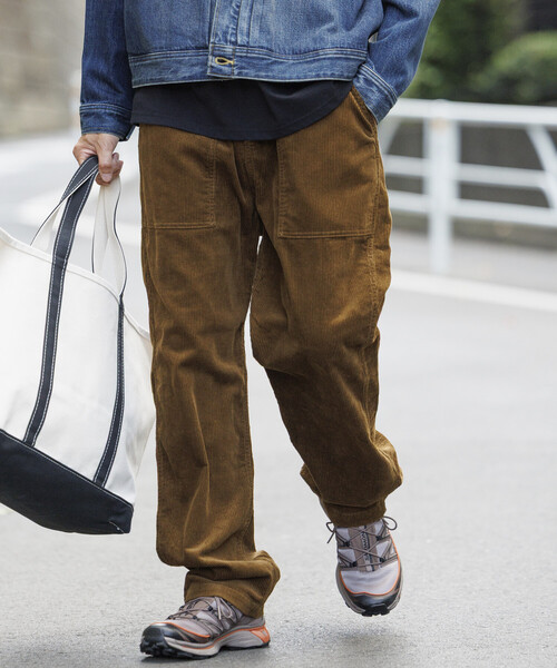 GUNG HO（ガンホー）の「GUNGHO/ガンホー 別注 GUNGHO コーデュロイ パンツ（その他パンツ・メンズ・チャコールグレー/ブラック/ベージュ/ブラウン/オリーブ・SMALL/MEDIUM/LARGE）」の4枚目の写真