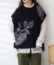 BARNDOOR（バーンドア）の「木の実 ジャカード ベスト（ベスト）」