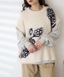 BARNDOOR（バーンドア）の「木の実 ジャカード ベスト（ベスト）」