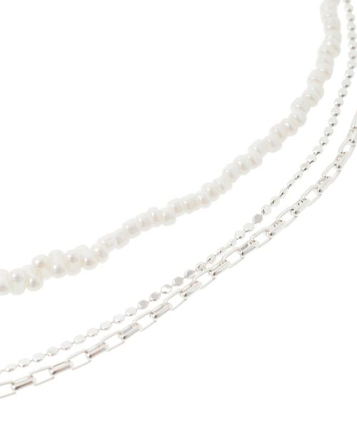 Green Parks(グリーンパークス)の「every walk.3WAYパールMIXネックレス(ネックレス・レディース・シルバー/ゴールド・FREE)」の17枚目の写真