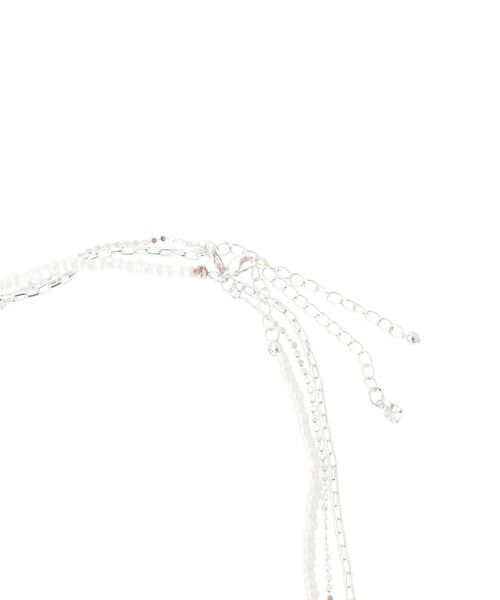 Green Parks(グリーンパークス)の「every walk.3WAYパールMIXネックレス(ネックレス・レディース・シルバー/ゴールド・FREE)」の18枚目の写真