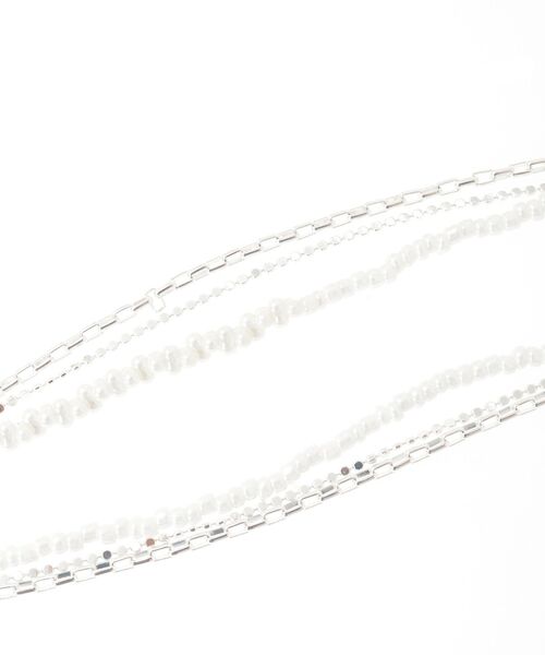 Green Parks(グリーンパークス)の「every walk.3WAYパールMIXネックレス(ネックレス・レディース・シルバー/ゴールド・FREE)」の19枚目の写真