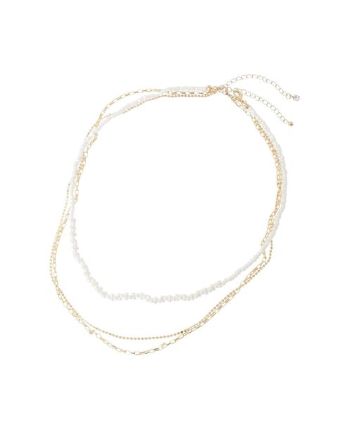 Green Parks(グリーンパークス)の「every walk.3WAYパールMIXネックレス(ネックレス・レディース・シルバー/ゴールド・FREE)」の21枚目の写真