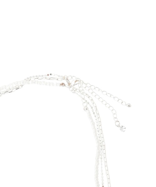 Green Parks(グリーンパークス)の「every walk.3WAYパールMIXネックレス(ネックレス・レディース・シルバー/ゴールド・FREE)」の6枚目の写真