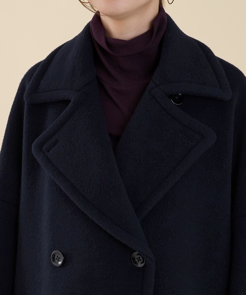 marmors（マルモア）の「【marmors】P-coat（ピーコート・レディース・グレー/ライトベージュ/ネイビー・36）」の11枚目の写真