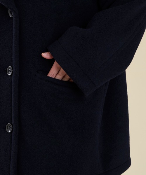 marmors（マルモア）の「【marmors】P-coat（ピーコート・レディース・グレー/ライトベージュ/ネイビー・36）」の12枚目の写真