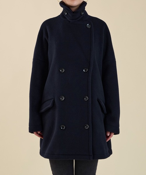 marmors（マルモア）の「【marmors】P-coat（ピーコート・レディース・グレー/ライトベージュ/ネイビー・36）」の14枚目の写真