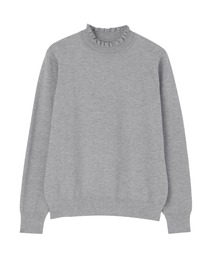 TOKYO SHIRTS | もちもち フリルネック プルオーバー(ニット/セーター)