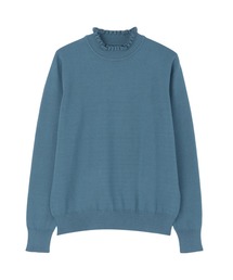 TOKYO SHIRTS | もちもち フリルネック プルオーバー(ニット/セーター)