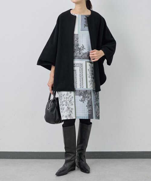 スカーフパッチワークプリントワンピース（ワンピース）｜BEARDSLEY