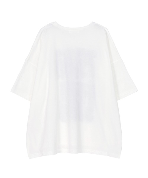 Plantation(プランテーション)の「アポT / カットソー / (O)(Tシャツ/カットソー・レディース・ホワイト/ベージュ/ライトグレー・L size/M size)」の9枚目の写真