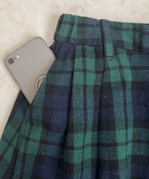 Emma（SELECT LEVERY）（エマ セレクトリベリー）の「ライトメルトンロングスカート（スカート・レディース・レッド系その他/ブラウン系その他/ブラック系その他2/ブラウン系その他2/ブラック系その他・LARGE/X-LARGE/MEDIUM/SMALL）」の7枚目の写真