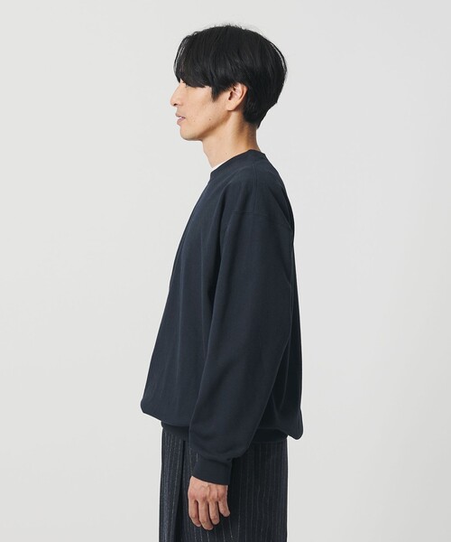 BEAUTY&YOUTH UNITED ARROWS（ビューティーアンドユースユナイテッドアローズ）の「ハイバルキー クルーネック スウェット（スウェット・メンズ・オフホワイト/ダークブラウン/ネイビー・L/XL/S/M）」の10枚目の写真