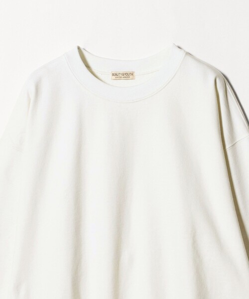BEAUTY&YOUTH UNITED ARROWS（ビューティーアンドユースユナイテッドアローズ）の「ハイバルキー クルーネック スウェット（スウェット・メンズ・オフホワイト/ダークブラウン/ネイビー・L/XL/S/M）」の19枚目の写真
