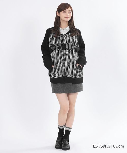 セール】ニットスタジャン ブルゾン（ブルゾン）｜MARY QUANT（マリー