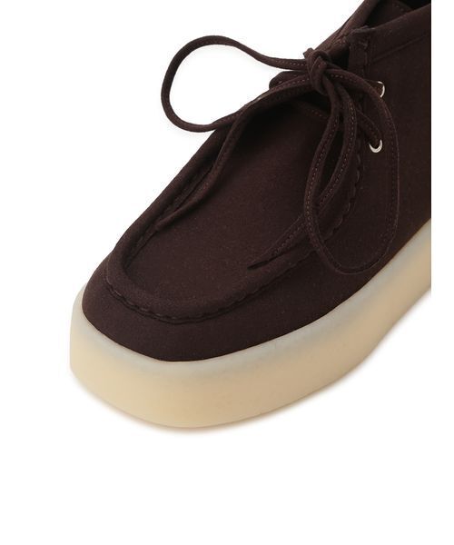 Mila Owen（ミラオーウェン）の「レースアップシューズ（モカシン/デッキシューズ・レディース・ダークブラウン/ベージュ・36/37/38）」の7枚目の写真