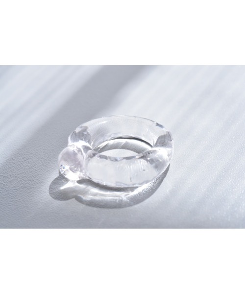 tone（トーン）の「【Astyle】clearball　ring(MA)（リング・レディース・クリア・FREE）」の3枚目の写真