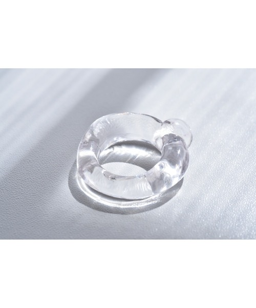 tone（トーン）の「【Astyle】clearball　ring(MA)（リング・レディース・クリア・FREE）」の4枚目の写真