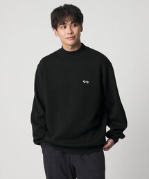 未使用✨ユナイテッドアローズ✨ハイゲージニット✨ セール】ハイゲージ ウール モックネック ニット ‐ハンド