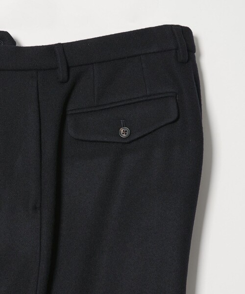 District（ディストリクト）の「＜District＞ウール ナイロン メルトン 2プリーツ ワイドパンツ（スラックス・メンズ・ダークグレー/ネイビー・S/L/M/XL）」の18枚目の写真