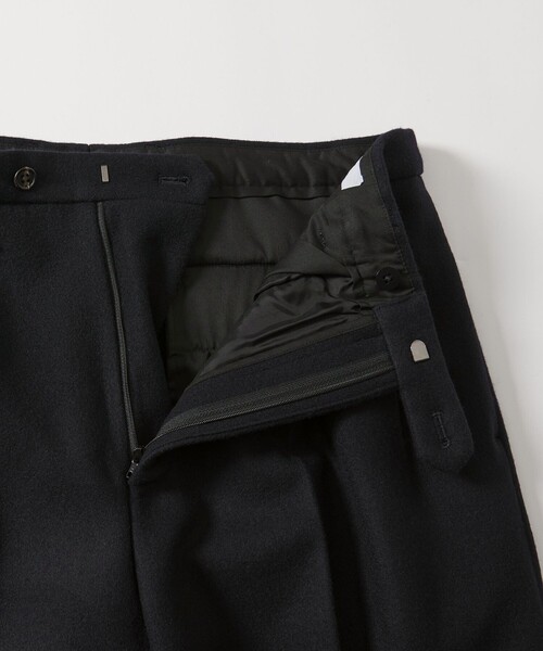 District（ディストリクト）の「＜District＞ウール ナイロン メルトン 2プリーツ ワイドパンツ（スラックス・メンズ・ダークグレー/ネイビー・S/L/M/XL）」の19枚目の写真