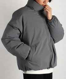 【美品】sasquatchfabrix ノーカラー ジャケット ブルゾン グレー ブルゾン（グレー/灰色系・防水/撥水/防汚）ファッション通販 - ZOZOTOWN