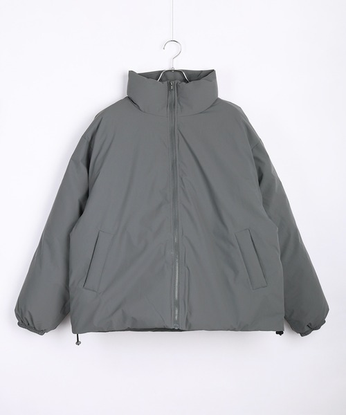 WESTSEA（ウエストシー）の「防風・撥水加工 中綿スタンドカラージャケット（ブルゾン・メンズ・チャコールグレー/ブラック/グレイッシュベージュ・M/L/XL）」の7枚目の写真