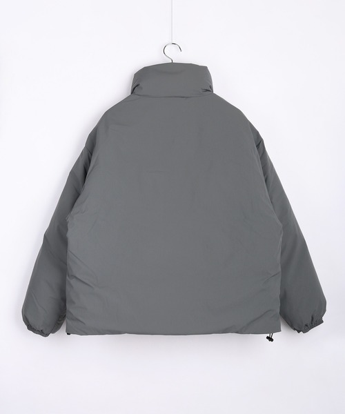 WESTSEA（ウエストシー）の「防風・撥水加工 中綿スタンドカラージャケット（ブルゾン・メンズ・チャコールグレー/ブラック/グレイッシュベージュ・M/L/XL）」の8枚目の写真