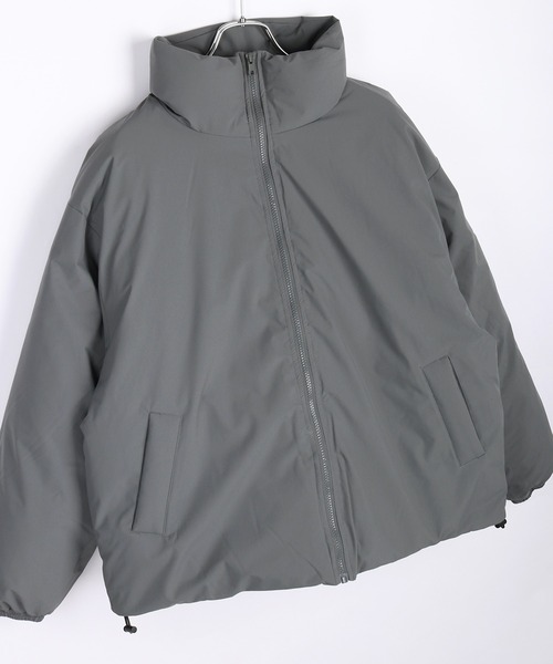 WESTSEA（ウエストシー）の「防風・撥水加工 中綿スタンドカラージャケット（ブルゾン・メンズ・チャコールグレー/ブラック/グレイッシュベージュ・M/L/XL）」の9枚目の写真