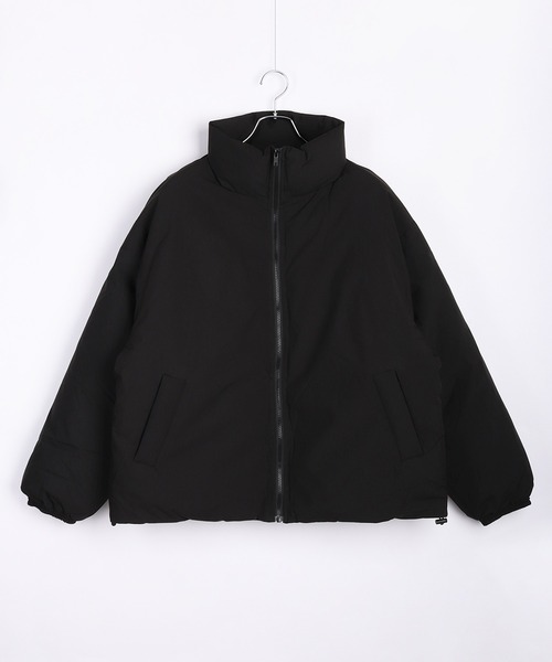 WESTSEA（ウエストシー）の「防風・撥水加工 中綿スタンドカラージャケット（ブルゾン・メンズ・チャコールグレー/ブラック/グレイッシュベージュ・M/L/XL）」の4枚目の写真