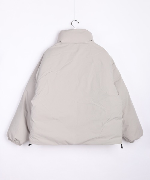 WESTSEA（ウエストシー）の「防風・撥水加工 中綿スタンドカラージャケット（ブルゾン・メンズ・チャコールグレー/ブラック/グレイッシュベージュ・M/L/XL）」の11枚目の写真