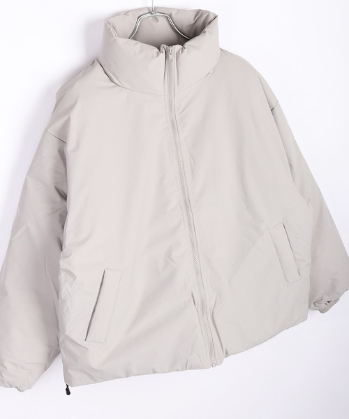 WESTSEA（ウエストシー）の「防風・撥水加工 中綿スタンドカラージャケット（ブルゾン・メンズ・チャコールグレー/ブラック/グレイッシュベージュ・M/L/XL）」の12枚目の写真