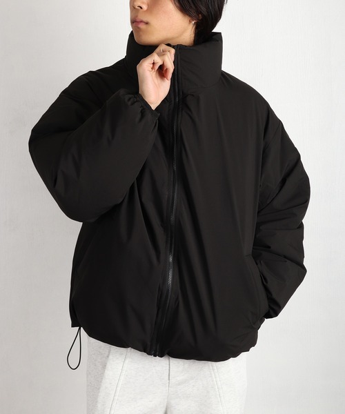 WESTSEA（ウエストシー）の「防風・撥水加工 中綿スタンドカラージャケット（ブルゾン・メンズ・チャコールグレー/ブラック/グレイッシュベージュ・M/L/XL）」の21枚目の写真