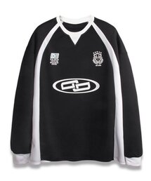 DOFFJASON（ドフジェーソン）の「Dope Racing Club Jersey BLACK（Tシャツ/カットソー・メンズ）」