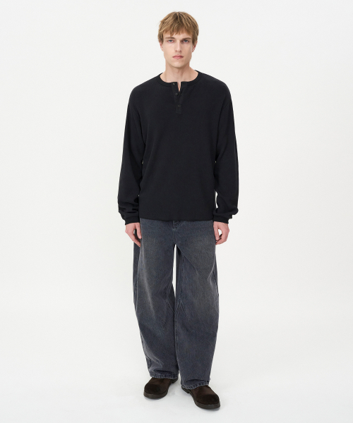 INSILENCE(インサイロンス)の「チェイントウィル バルーンフィットデニムパンツ WASHED BLACK(デニムパンツ・レディース・その他・SMALL/MEDIUM/LARGE)」の20枚目の写真